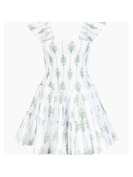 Hill House Dresses & Skirts - Hill House THE CHARLOTTE NAP DRESS
BASKET STRIPE, APPLE GREEN  XL
